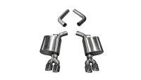 3.5 Inch Axle-Back Dual Side Exit 15-18 Challanger with Polished Pro-Series Tips Corsa Performanc...