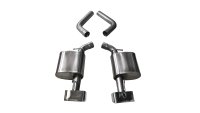 3.5 Inch Axle-Back Dual Rear Exit 15-18 Challenger with GTX2 Polished Pro-Series Tips Corsa Perfo...