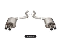 3.0 Inch 304 Stainless Steel Dual Rear Exit Axleback Exhaust System with Active Valves, Fits to C...