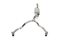3.50 Inch to 2.75 Inch Dual Rear Exit Cat-Back Exhaust System 21-24 Cadillac Escalade 120.9 Inch ...