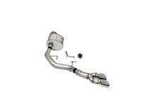3.0 Inch Front of Tire Exit Catback Exhaust System with Twin 3.5 Inch Pro Series Tips 21-25 Ford ...
