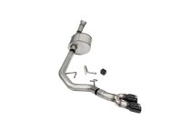 3.0 Inch Front of Tire Exit Catback Exhaust System with Twin 3.5 Inch Pro Series Black Tips Xtrem...