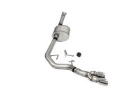 3.0 Inch Front of Tire Exit Catback Exhaust System with Twin 3.5 Inch Pro Series Tips Xtreme Soun...