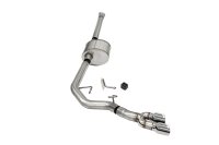 3.0 Inch Front of Tire Exit Catback Exhaust System with Twin 3.5 Inch Pro Series Tips Xtreme Soun...