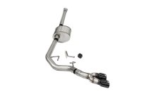 3.0 Inch Front of Tire Exit Catback Exhaust System with Twin 3.5 Inch Pro Series Black Tips Xtrem...