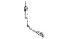 3.0 Inch Single Side Exit Catback Exhaust System with Twin 4.0 Inch Pro Series Tips Xtreme Sound ...