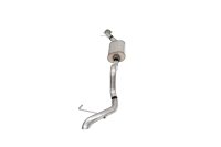 2.75 Inch Cat-Back Single Side Exit Exhaust System with Turndown Exhaust Tip 21-25 Ford Bronco 2 ...