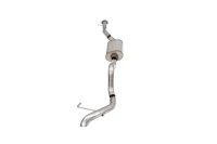 2.75 Inch Cat-Back Single Side Exit Exhaust System with Turndown Exhaust Tip 21-25 Ford Bronco 4 ...