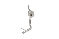 2.75 Inch Cat-Back Single Side Exit Exhaust System with Turndown Exhaust Tip 21-25 Ford Bronco 4 ...