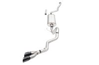3.0 Inch Cat-Back 4.0 in Twin Black Tips 24-Present Toyota Tacoma 2.4L Turbo Corsa Performance