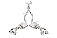 3 Inch Cat-Back Exhaust with Dual Mode Active Exhaust; Corsa Double X-Pipe, Dual Rear Exit with T...