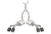 3 Inch Cat-Back Exhaust with Dual Mode Active Exhaust; Corsa Double X-Pipe, Dual Rear Exit with T...