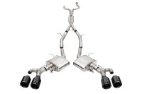 3 Inch Cat-Back Exhaust with Dual Mode Active Exhaust; Corsa Double X-Pipe, Dual Rear Exit with T...
