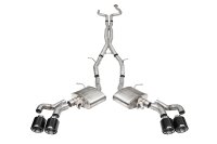 3 Inch Cat-Back Exhaust with Dual Mode Active Exhaust; Corsa Double X-Pipe, Dual Rear Exit with T...