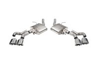 3 Inch Axle-Back Exhaust with Dual Mode Active Exhaust; Dual Rear Exit with Twin 4.5 Inch Pro Ser...