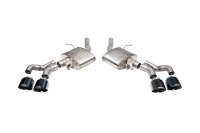 3 Inch Axle-Back Exhaust with Dual Mode Active Exhaust; Dual Rear Exit with Twin 4.5 Inch Pro Ser...