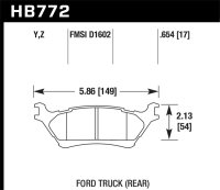 HAWK LTS Brake Pads