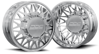 Dually Wheels The Mesh Forged 20x8.25 10x225 Polished 05-10 Ford 15-25 F-450/F-550 Dodge Ram 08-2...