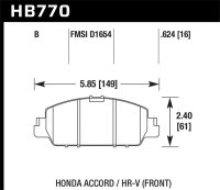 HAWK HPS 5.0 Brake Pad Sets