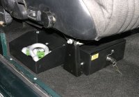 Front Passenger Side Underseat Drawer - 66-77 Bronco Black Tuffy Security Products