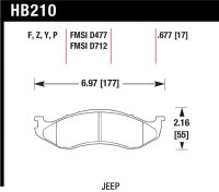 HAWK LTS Brake Pads