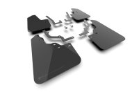 RAL UR Blk Flap/Met. Blk Logo