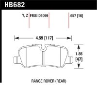HAWK LTS Brake Pads