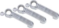 Jeep JK Exterior Door Handle Covers 6 Pieces 07-18 Wrangler JK Polished Silver Kentrol