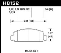 HAWK HPS Brake Pad Sets