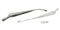 Jeep JK Windshield Wiper Arms Pair 07-18 Wrangler JK Polished Silver Kentrol