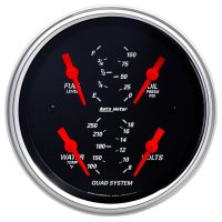 AM Designer Black Gauges
