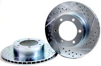 Claw Performance Rotors Front 95-02 Toyota 4Runner W/12.56 Inch Front Rotors And 04 Tacoma 2/4WD ...