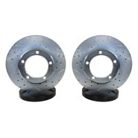Claw Performance Rotors Front 98-07 Toyota Land Cruiser And 98-07 Lexus Lx470 Baer Brakes
