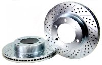 Claw Performance Rotors Front 01-07 Toyota Sequoia And 00-06 Tundra Baer Brakes
