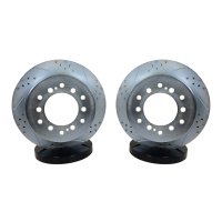 Claw Performance Rotors Rear 01-07 Toyota Sequoia 03-09 4Runner 07-09 Fj Cruiser And 03-09 Lexus ...