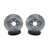 Claw Performance Rotors Front 05-19 Nissan Frontier 2WD 4Cyl And 09-12 Suzuki Equator 2.5L Baer B...