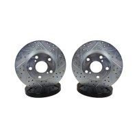 Claw Performance Rotors Front 05-15 Toyota Tacoma W/5-Lug Baer Brakes