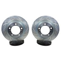 Claw Performance Rotors Front 07-21 Toyota Tundra 16-21 Toyota Land Cruiser 08-22 Sequoia 16-21 L...