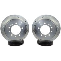 Claw Performance Rotors Rear 07-21 Toyota Tundra 08-22 Sequoia 08-11/13-21 Land Cruiser 08-11/13-...