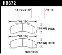 HAWK Ceramic Brake Pad Sets