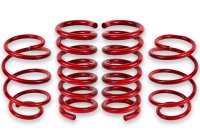Jeep Renegade/Compass 2 Inch Lift Springs 15-Present Renegade 17-Present Compass Red Powdercoat A...