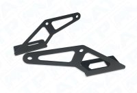 Jeep Renegade LED Light Bar Brackets For 40-42 Inch Light Bars 15-Up Renegade Satin Black Powderc...