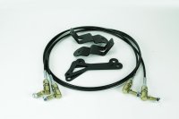 Jeep Renegade Light Bar Limb Riser Kit 15-Up Renegade Satin Black Powdercoat American Trail Produ...