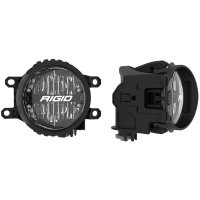 Toyota Fog Mount Kit For 10-20 Tundra/4Runner 16-20 Tacoma With 1 Set 360-Series 4.0 Inch SAE Whi...