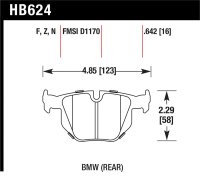 HAWK HPS 5.0 Brake Pad Sets