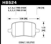 HAWK HPS Brake Pad Sets