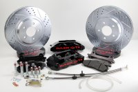 Brake System 13 Inch Front Track4 Black 94-04 Mustang BAER Brakes