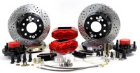 S4 Brake System Front Ford Mustang II Spindles (Also Fits Heidts Mustang II Spindles) Black Baer ...