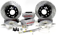 Brake System 11 Inch Rear SS4+ No Park Brake Silver Ford 9/8 Inch BAER Brakes