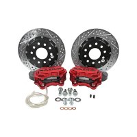 SS4 Plus Deep Stage Rear 15-23 Mustang (S550) Except GT350 Fire Red Baer Brakes